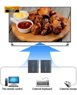 Extensor KVM HDMI USB - Distancia 120m