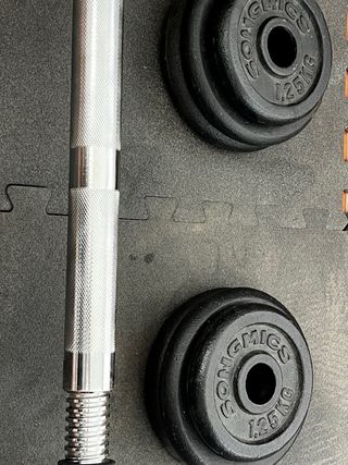 Kit Mancuernas Ajustables Pesas Gimnasio