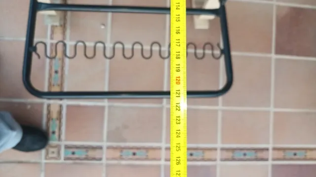 Hamaca Mecedora de jardín metal y madera