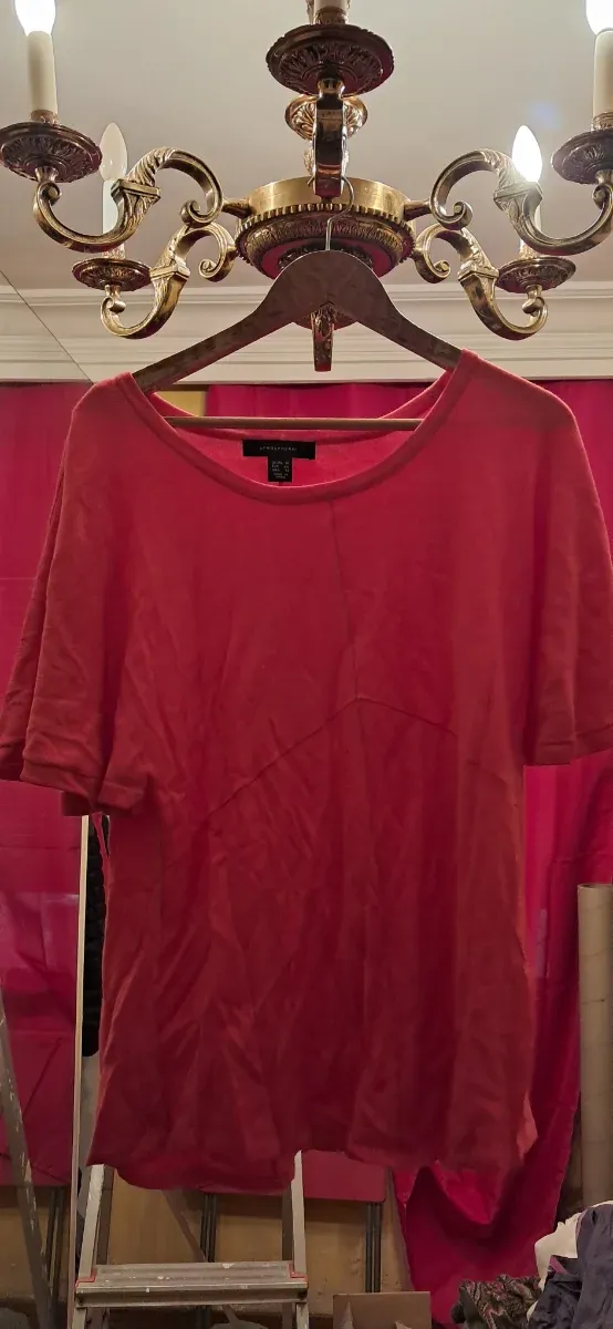 Jersey naranja, manga corta