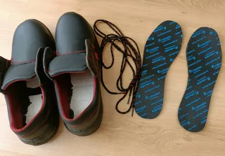 Zapatos seguridad Robusta dieléctricos negros