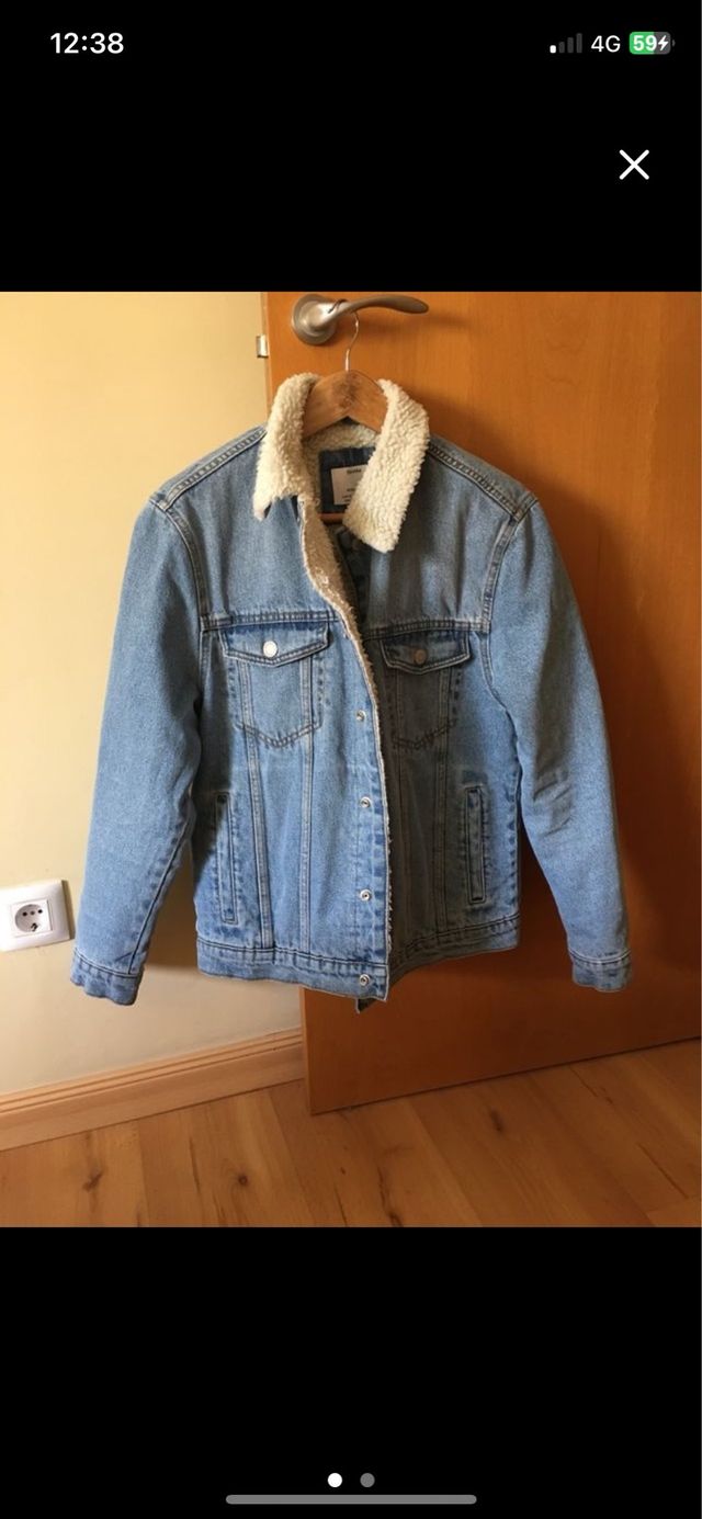 Chaqueta vaquera Bershka forrada