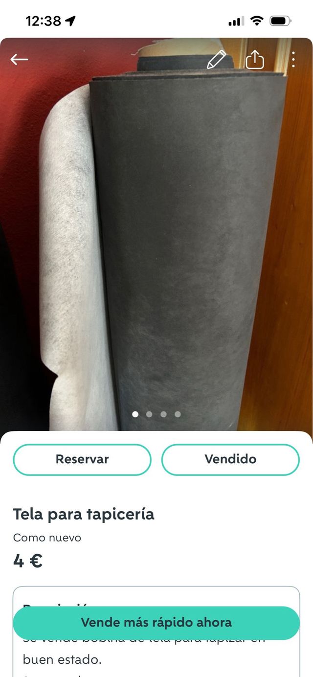 Tela para tapicería 7 metros