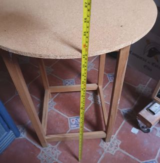 Mesa camilla redonda 60x50