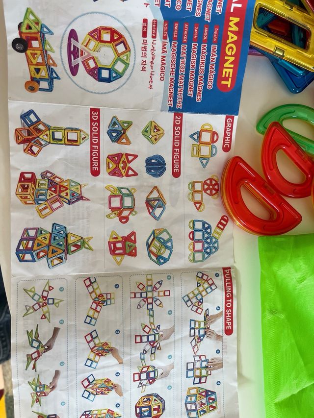 Juego magnético de construcción