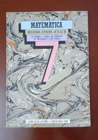 Matemàtica 6 i 7 EGB (català)