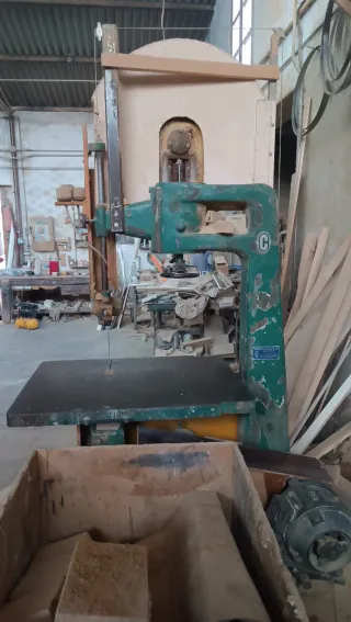 Serradora industrial de madera