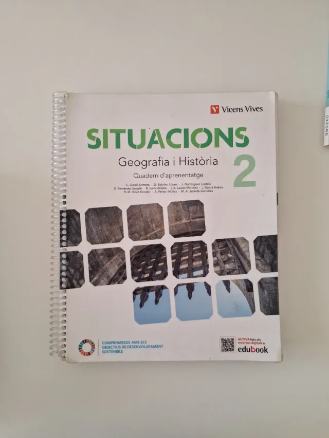 Situacions 2. Geografia i Història. Quadern d'a...