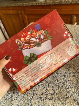 Set 6 Candele Natale Decorate