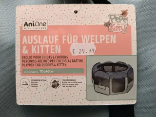 Recinto per cani e gatti pieghevole