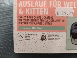 Recinto per cani e gatti pieghevole