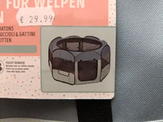 Recinto per cani e gatti pieghevole