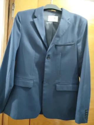 Chaqueta americana niño azul