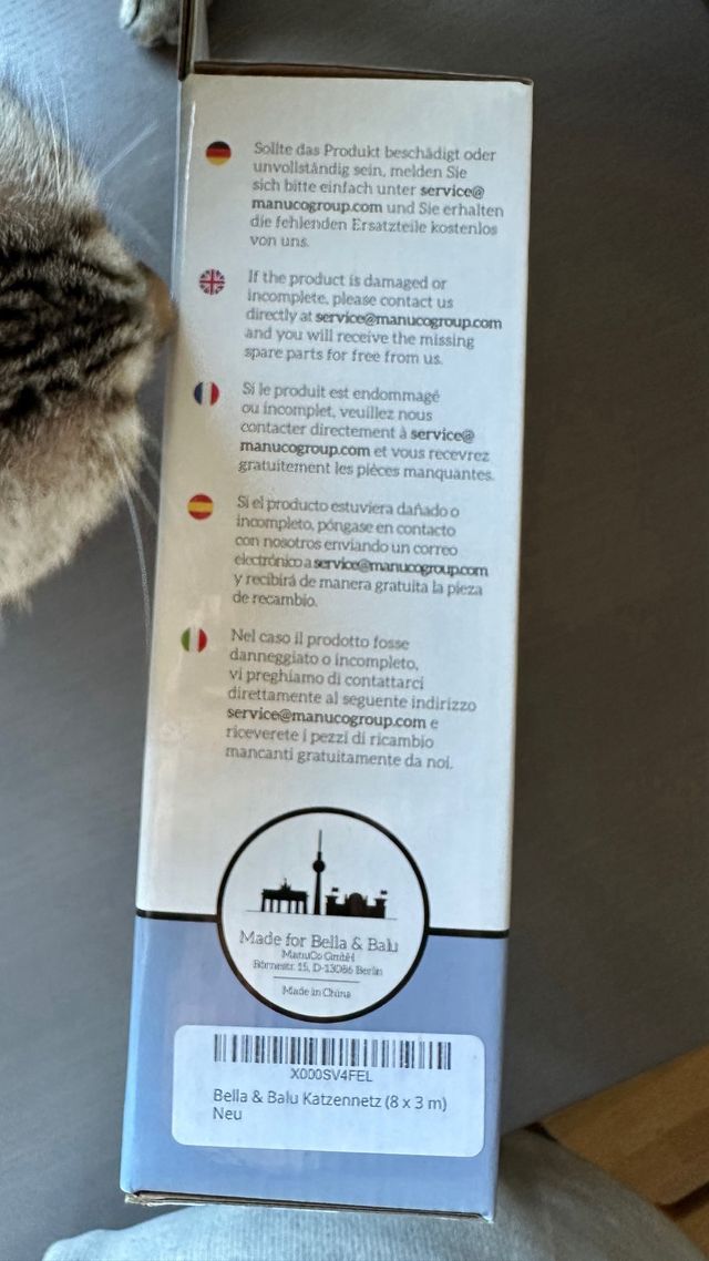 Red de seguridad para gatos Bella & Balu