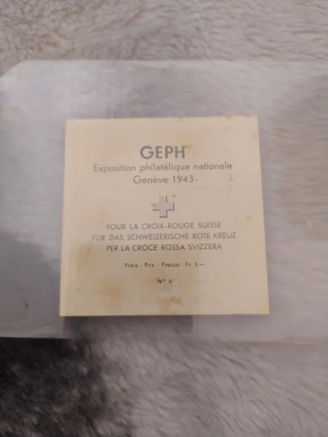 Foglio Francobolli Svizzera 100 Anni Postali