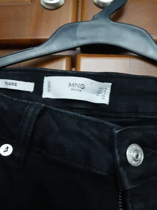 Vaqueros campana Mango Talla 40