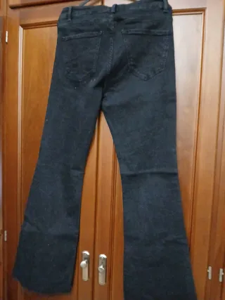 Vaqueros campana Mango Talla 40