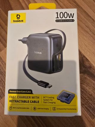 Cargador Baseus Enercore 100W CJ11 USB-C + USB-A