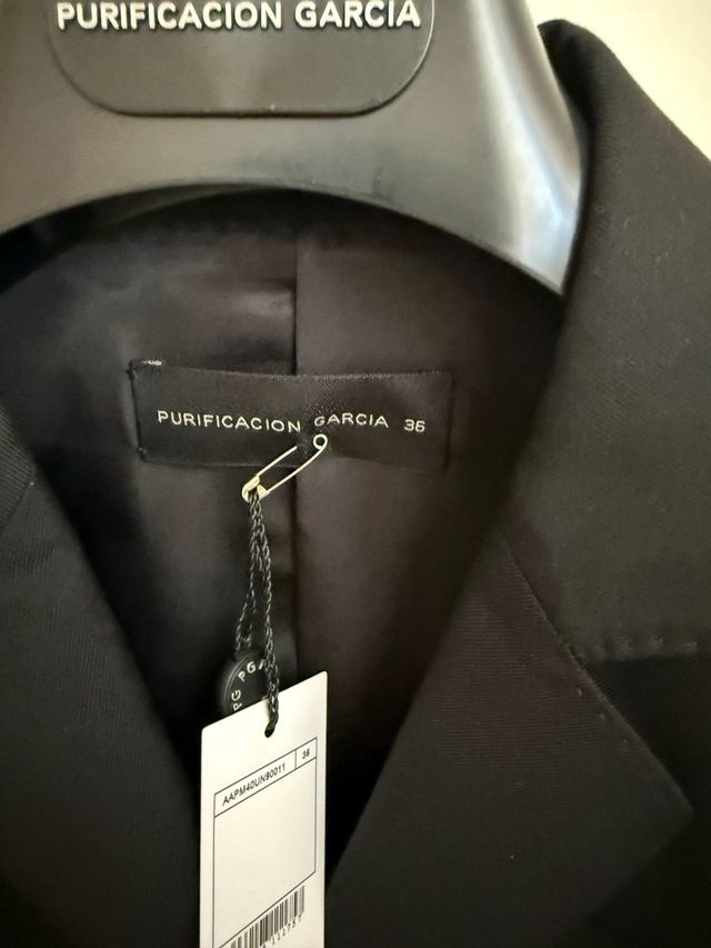 Americana Negra Purificación García Talla 36