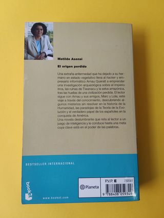 El origen perdido (Spanish Edition)