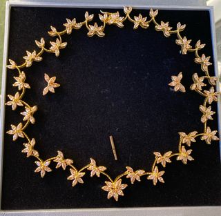 Conjunto Gargantilla y Pendientes Cristal