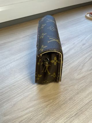 Bolso Cartera Louis Vuitton Marrón