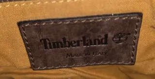 Borsello Timberland in vera pelle marrone