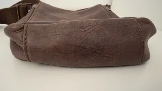 Borsello Timberland in vera pelle marrone