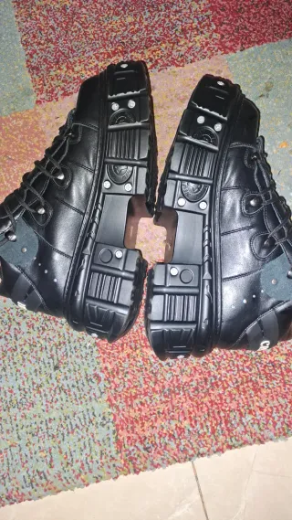 Zapatos New Rock negros