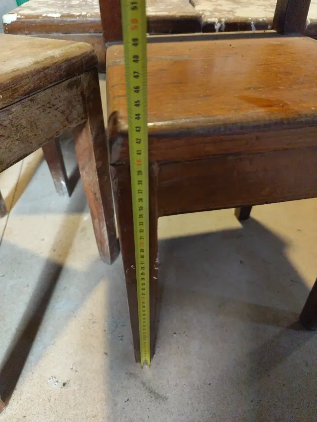 Sillas de madera para restaurar (lote)