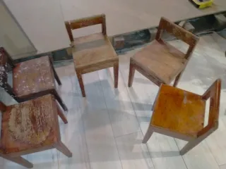 Sillas de madera para restaurar (lote)