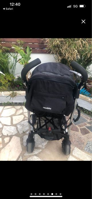 Silla de paseo Casualplay negra