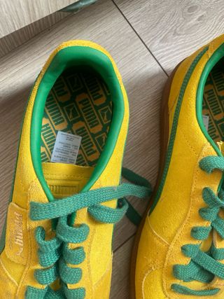 Zapatillas Puma Amarillas y Verdes