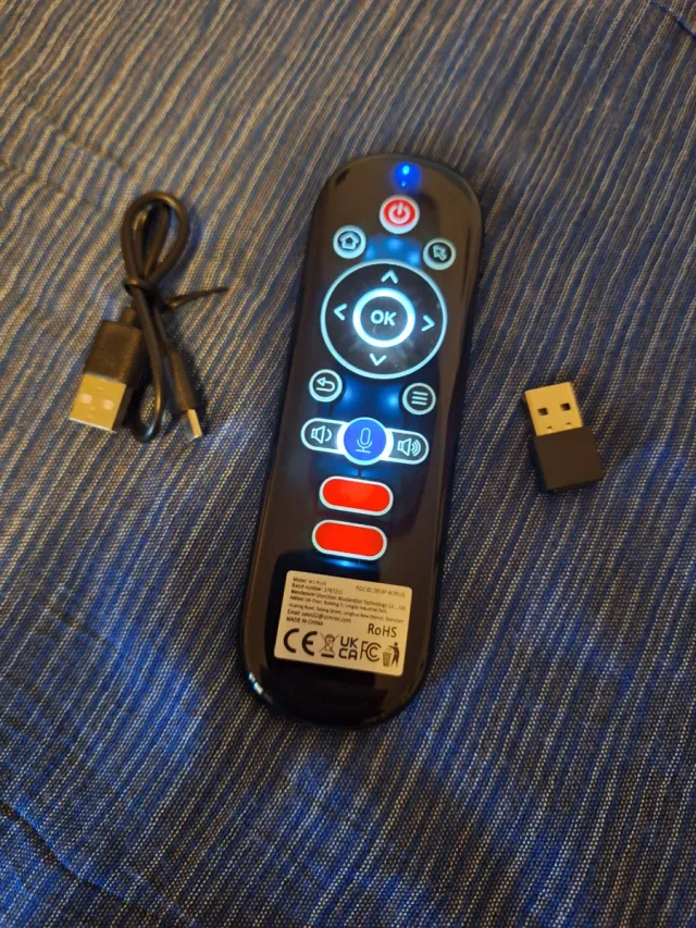 Telecomando universale wireless con USB e Tastiera