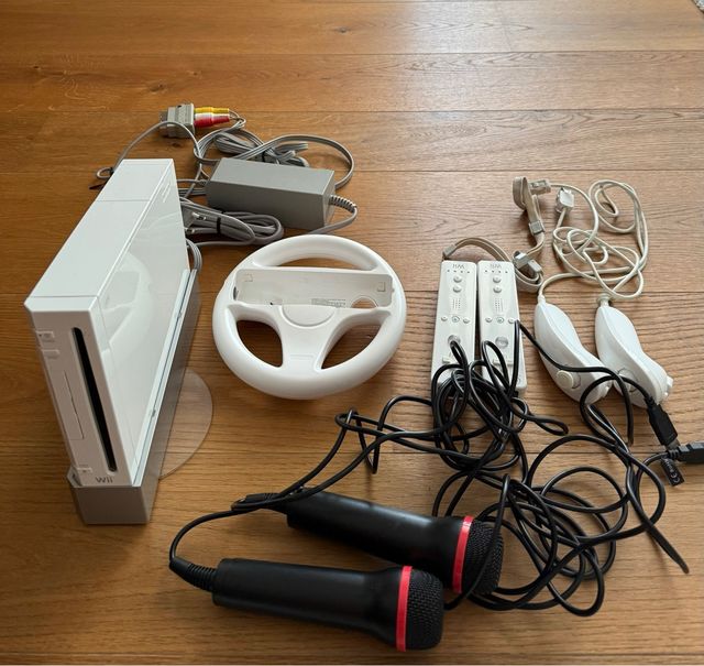 Consola Nintendo Wii Blanca + accesorios