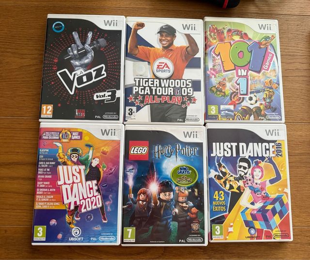 Consola Nintendo Wii Blanca + accesorios