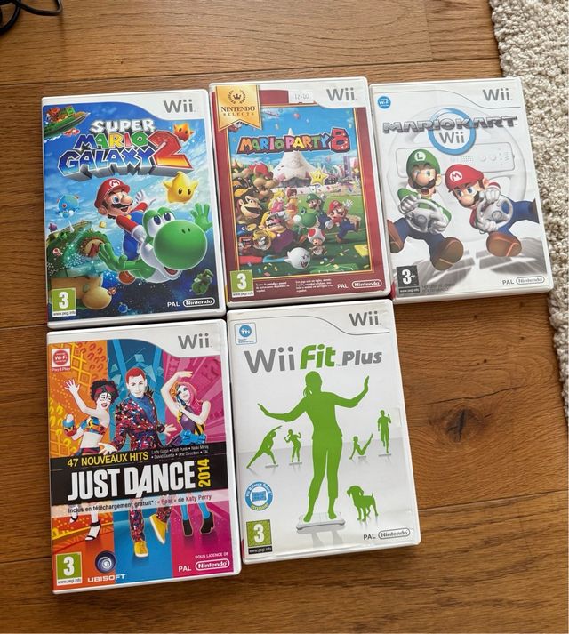 Consola Nintendo Wii Blanca + accesorios