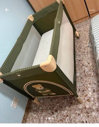 Cuna de viaje OLMITOS con 3 colchones