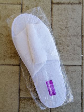 2 paia ciabatte hotel viaggio