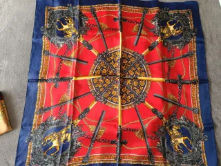 Lote de 5 Pañuelos Vintage