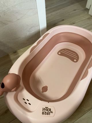 Bañera bebé Interbaby rosa