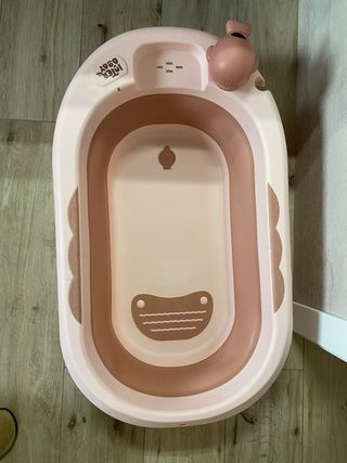 Bañera bebé Interbaby rosa