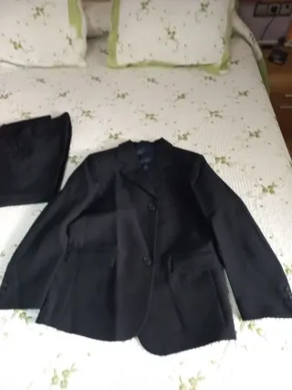 Traje de comunión azul marino