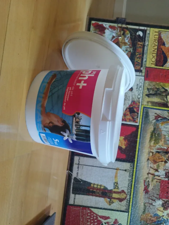 Incrementador pH+ para piscinas