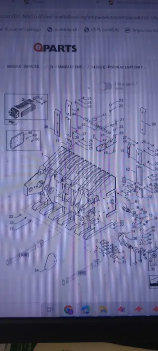 Pistón referencia 84442120