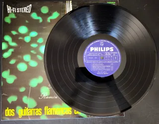 Dos guitarras flamencas en América Latina Vinilo