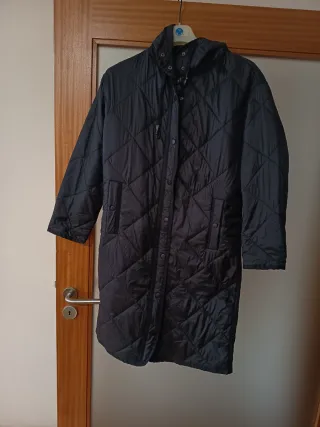 Casaco comprido Sfera preto tamanho S