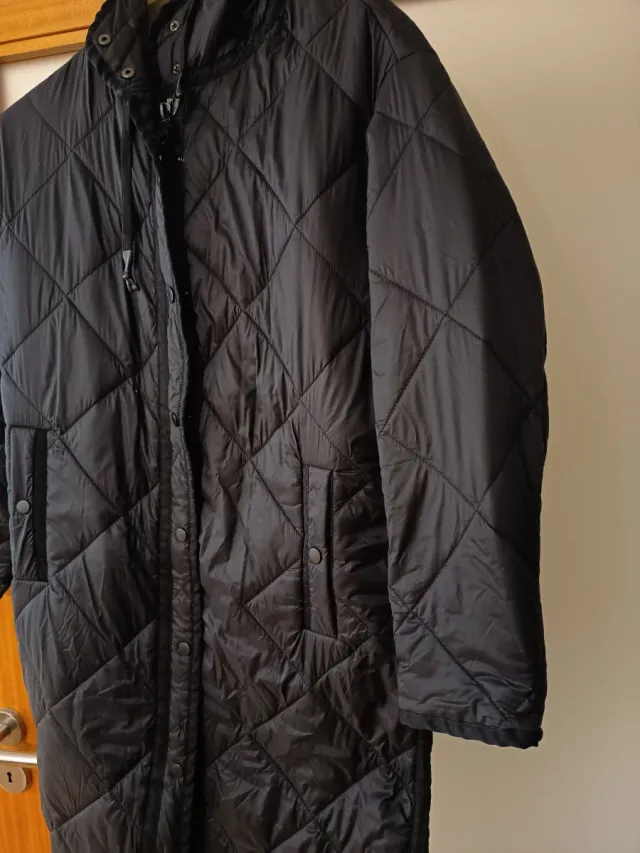 Casaco comprido Sfera preto tamanho S