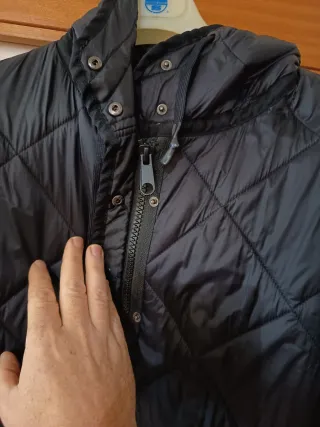 Casaco comprido Sfera preto tamanho S