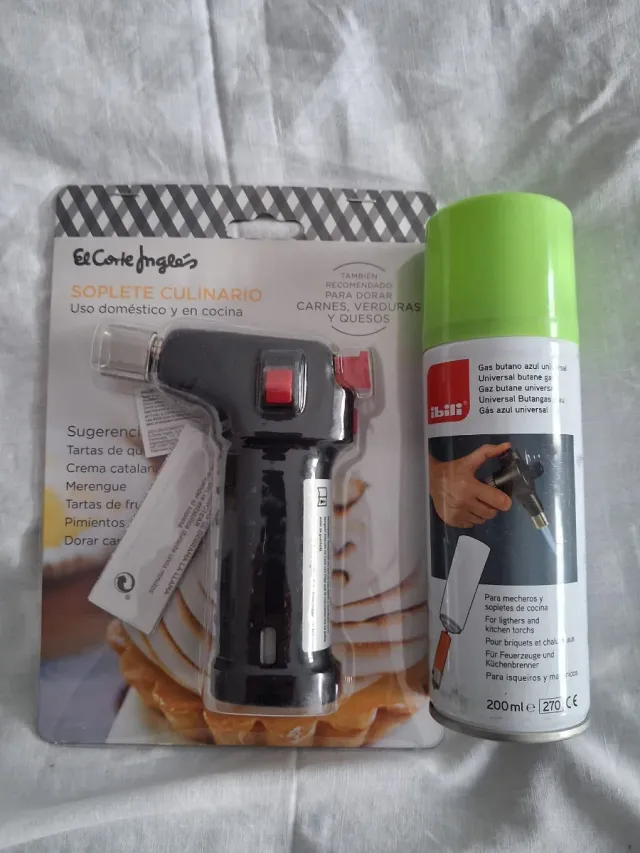 Soplete Culinario El Corte Inglés + Gas